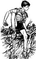 A coloring page of games and activities
